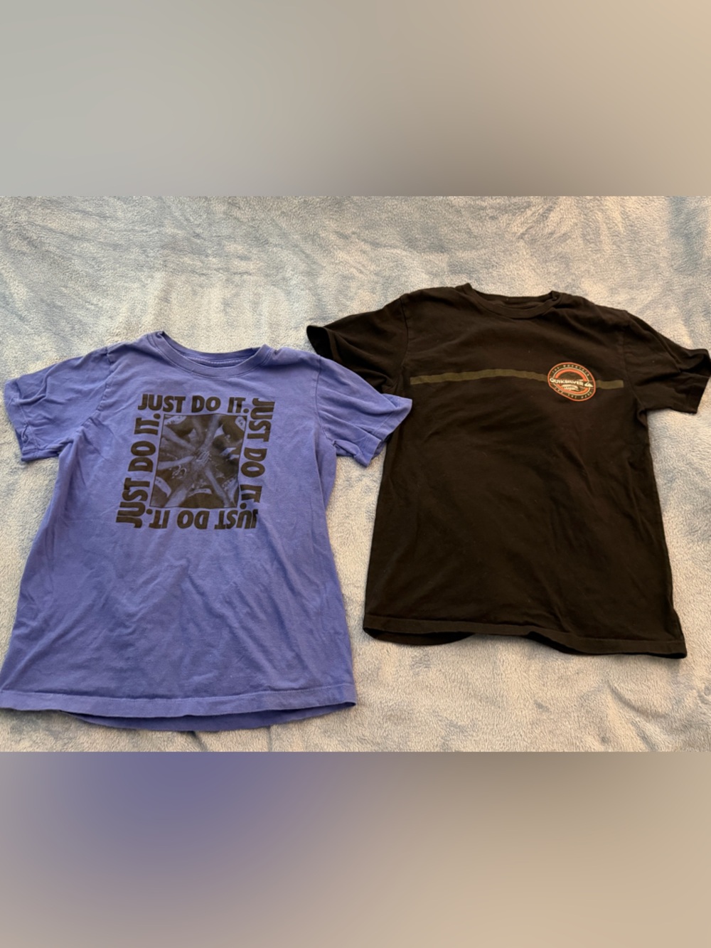 Boys large, 14/16 bundle. Nike and Quiksilver t-shirts. Excellent condition!